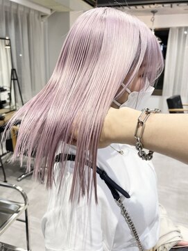 ツキ 横浜店(tuki) インナーカラーケアブリーチイヤリングカラーハイライトレイヤー