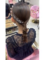 ミルクティー(Milk TEA)&nbsp;タイト編みおろし♪