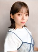 モテ髪デジタルパーマ斜めバングうるツヤうる艶髪こなれヘア