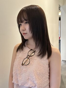 デコ(DECO) 【ayano】straight perm×layer