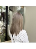 艶髪ホワイトベージュ