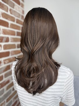 エニー 栄(Any) マロンベージュ×韓国レイヤー