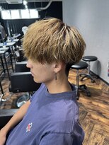 スキル(SKILL) 【SKILL】メンズ/ブリーチ/眉毛/パーマ/ラウンドマッシュ