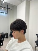 毛流れシースルーマッシュ
