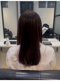 レイヤー×ダークチェリーレッド