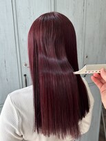 シュシュバイジャガラ 千葉駅北口店(chou chou byJAGARA) チェリーレッド【chouchou千葉・千葉駅】