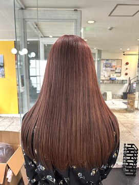 サンエンヘアー(lll_en hair) ピンクブラウン