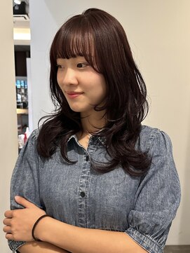 デコ(DECO) 【ayano】レイヤーカット/結べるレイヤー/ラベンダーカラー