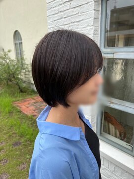 エクファ ヘア シェリル 草津 南草津店(ex-fa hair cherir) 黒髪カタログ/クラゲヘアー/オリーブグレー/南草津