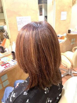 ダブルカラーハイライト