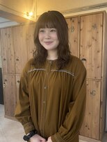 ロストシティ 横浜(LOST CITY)&nbsp;オリーブベージュ/ニュアンスパーマ/レイヤーカット