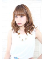 セットアップ 倉敷美和店(SET-UP)&nbsp;小顔ミディアムレイヤー透明感カラー