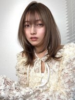ロンドプロフィール 浦和(Lond profil)&nbsp;ブリーチなしカラー伸ばしかけヘア簡単スタイリング小顔ヘア