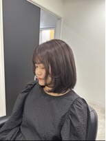 クロス ツー(COROSS2) レイヤーカット/顔回りレイヤー/ラベンダーカラー