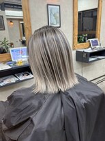 サニー 渋谷(SUNNY)&nbsp;バレイヤージュ、ハイライト、レイヤーカット、ダブルカラー