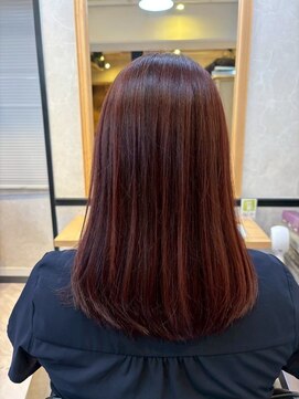 アトリア ヴィラ 横浜(Atria Villa) 【酸性ストレート×髪質改善バイカルテトリートメント】