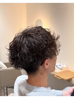 ルーチェココ ブラン(Lu'ce coco blanc)&nbsp;骨格矯正カット+シャドウパーマ3.14