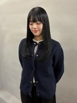 オーク あざみ野(OAK) 透明感ブルーブラック×顔周りレイヤー