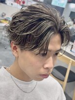 フィフス 渋谷(fifth)&nbsp;渋谷波巻きツイストスパイラルルーズパーマハイライト白髪染め 