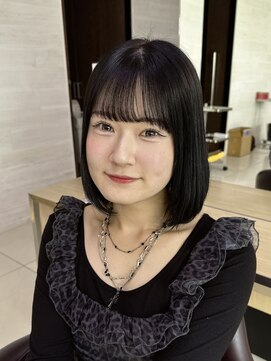 フェイス 石川町 (FACE) ブルーブラック，透明感カラー