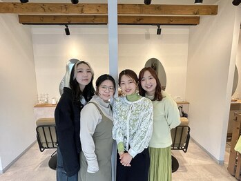 アムアム(amu_amu)の写真/女性スタイリストのみ在籍☆女性ならではの視点と共感力で、お客様の「なりたい」を叶える美容室