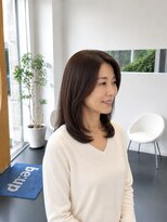 ビーアップヘアー(be:up hair)&nbsp;50代からの自然な艶髪ミディアム縮毛矯正