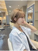 ハイトーンがばえるショート丸みショートくびれショート