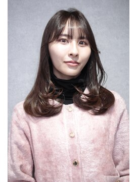 リメル 奥沢自由が丘店(Remel) レイヤー/ナチュラル/くびれ巻き/モテ髪/奥沢/自由が丘