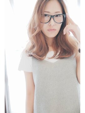 ヘアーアンドアトリエ マール(Hair&Atelier Marl) 【Marl】アッシュベージュのセミディスタイル