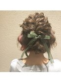 簡単ヘアアレンジ
