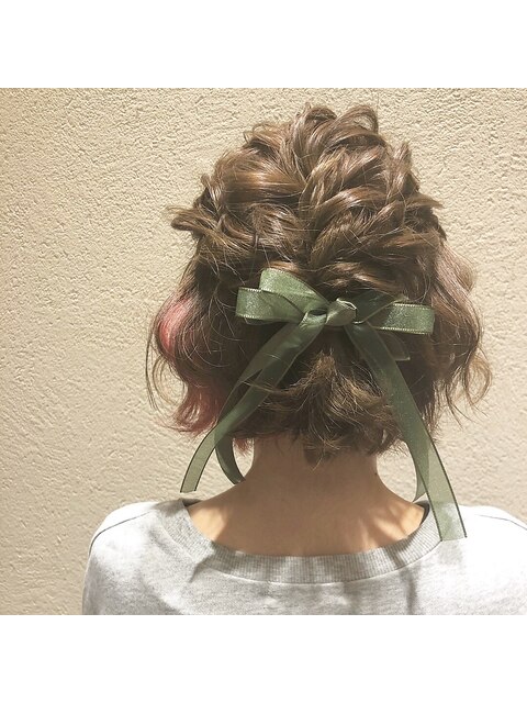 簡単ヘアアレンジ