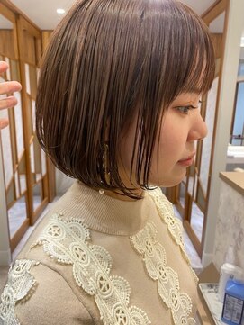 アリエッタ ギンザツー(ARIETTA GINZA2) ミントグリーン ユニセックス　ころんとボブ/こっくりカラー