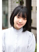 バサ 鷺ノ宮店(BASSA)&nbsp;【佐々木　スタイル】黒髪スタイル×ミディアムストレート