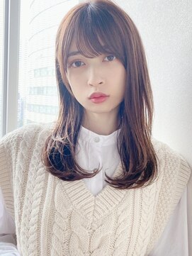 クィーンズガーデンバイケーツーギンザ(QUEEN’S GARDEN by K two GINZA) [K-two銀座]大人かわいいシフォンブラウンカラー[銀座]