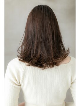 カバーヘア ブリス 上尾西口店(COVER HAIR bliss) アースカラーくせ毛風ウェーブ巻きくびれヘアY上尾30代40代50代