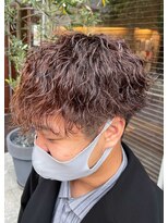 ビーワールド(B WORLD)&nbsp;不動の大人気！波巻パーマ【髪質改善/デザインカラー/ショート】