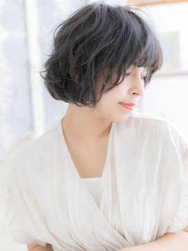 モッズヘア 越谷(mod's hair) ★ネビージュくせ毛風抜け感ミニボブショート20代30代40代★8