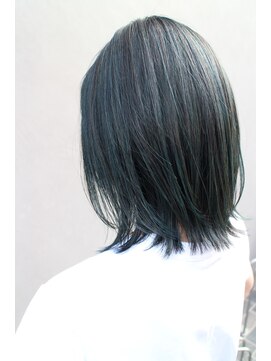 ジャコ ヘアー(jako HAIR) 【jako/自由が丘】ハイライト/白髪ぼかし/ディープグリーン