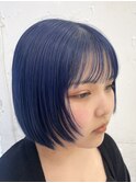 ミニボブ ネイビー