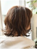 くせ毛ボブ