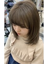 カットハウス美人館&nbsp;透明感カラー☆