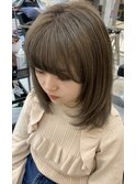 透明感カラー☆