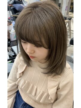 カットハウス美人館 透明感カラー☆