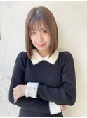 ツヤ髪ストレートスタイル