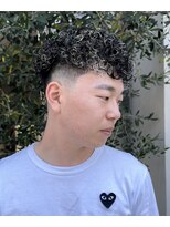 サロン ド ロイ(Salon de Roi)&nbsp;ショートプードルパーマスペインカール神戸三宮スパイラルパーマ