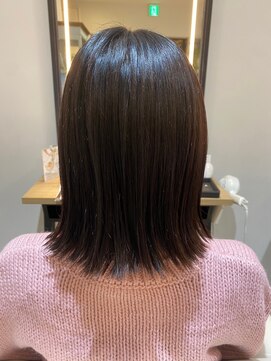 ジュイール(jouir) ミルクティベージュカラーミニボブ大人ショートボブショート