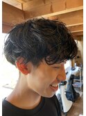 ツイストスパイラルパーマ スパイラルパーマ ツーブロック