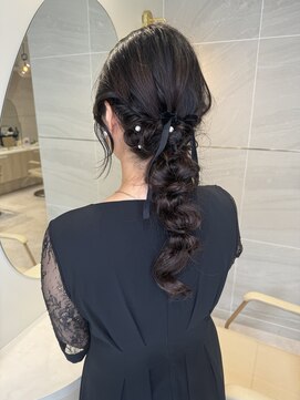 ミズチャーム(Ms.CHARM) お呼ばれアレンジ/結婚式参列者ヘアセット