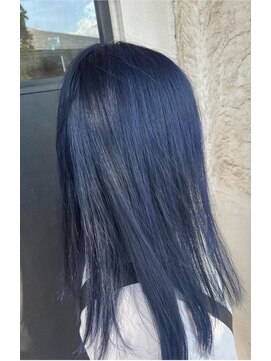 ボアップ 新居浜店(boappu) #ブリーチ#カラー#ブルー