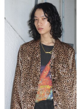 ブークル(boucle) メンズロングパーマ ロングスパイラルパーマ